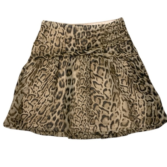 Express Leopard Print Mini Skirt- NWT- Size 4 - Picture 11 of 15